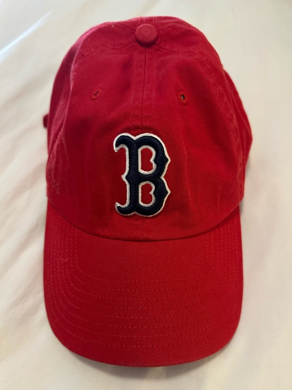 Boston Red Sox red baseball hat
